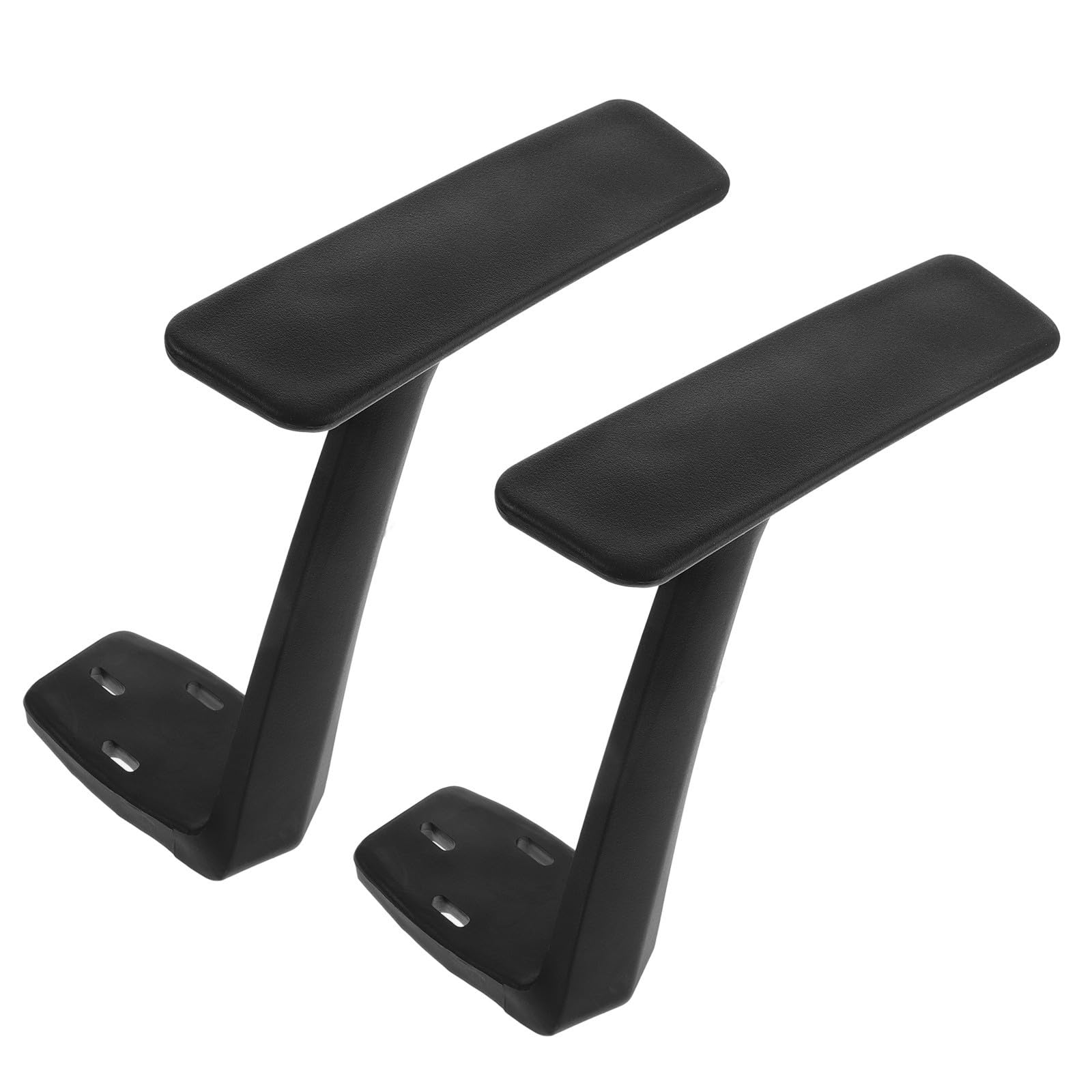 GALPADA Reposabrazos para Silla Gaming Negro de Plástico 1 Par