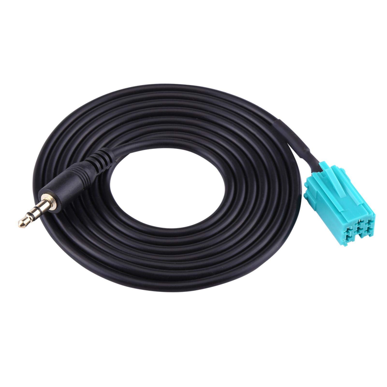 6-pinowy do 3,5 mm pomocniczy kabel AUX adapter do Espace Laguna Scenic Twingo Modus Master
