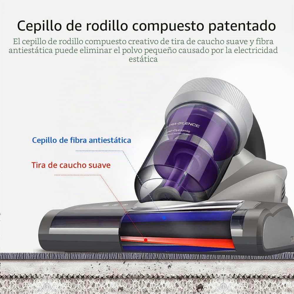 Jimmy JV35 Aspirador Antiácaros con Luz UVC, 14 kPa de Succión Potente para Colchones, 700 W, Calentamiento Rápido en 5 Segundos, Filtro Incluido