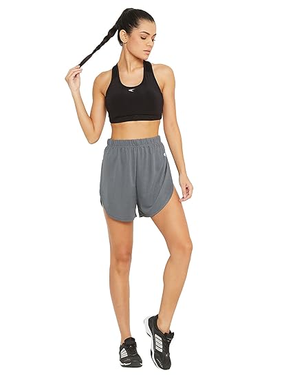 Women's Polyester Activewear Sports Shorts