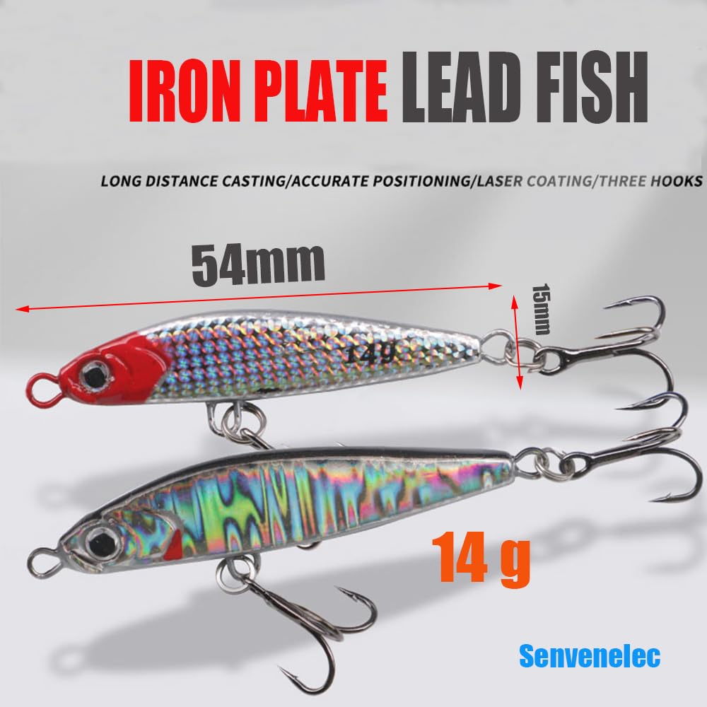 Set 6 Esche Da Pesca Minnow - Artificiali Per Trota Colore Arancione - Foto 7