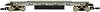 Greenmax 5716 N-Gauge Coreless Motor Power Unit, 65.6 ft 20 m Grade Long Axle