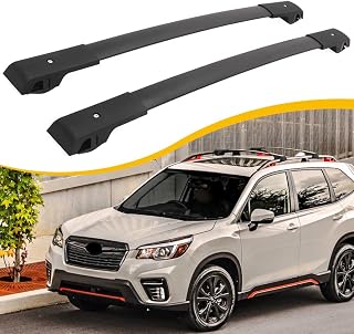 EZREXPM Cross Bars Roof Rack for 2014-2024 Subaru Forester, 2013-2026 XV Crosstrek, 2012-2019 Impreza, 2022-2025 Outback Wilderness - 150lbs Capacity