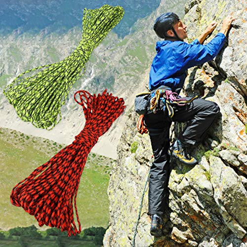 CLISPEED 2 Pcs Corda de Escalada 7 Suporte Núcleo de Segurança Ao Ar Livre Caminhadas Acessórios de