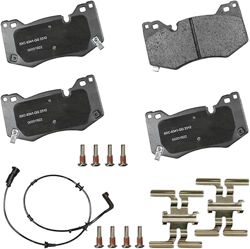 Miniatura 402 de Pastillas de freno delanteras cerámicas Bendix Premium SBC11 para modelos seleccionados Dodge Dart, Ford Fairlane, Falcon, Sedan Delivery, Mustang