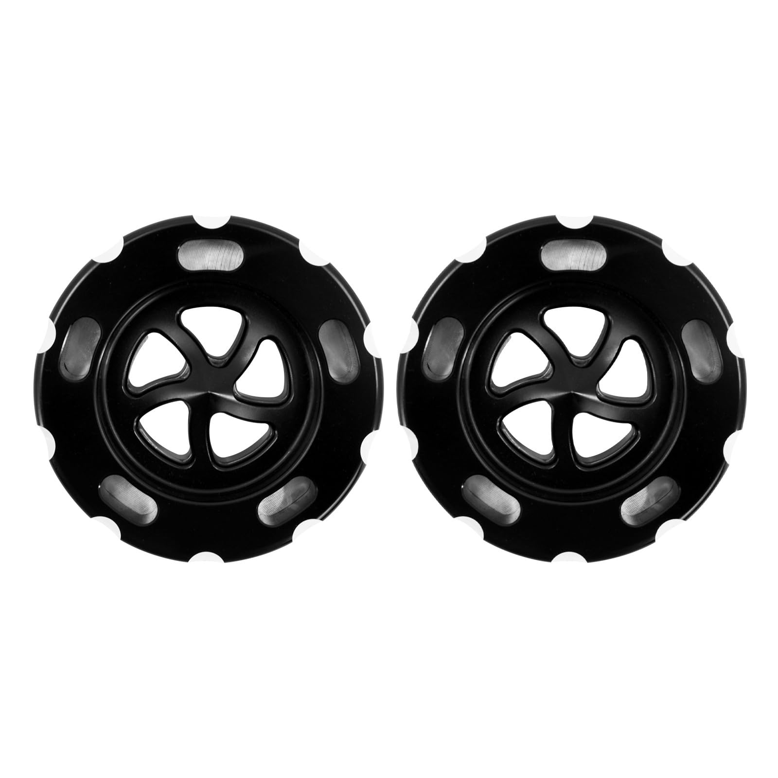 Scarico Moto Nero Voice Changer Sound Steel 3 "Tubo Silenziatore Regolabile Per Harley Softail Low Rider Street Bob Breakout Fat Boy 2008-2020