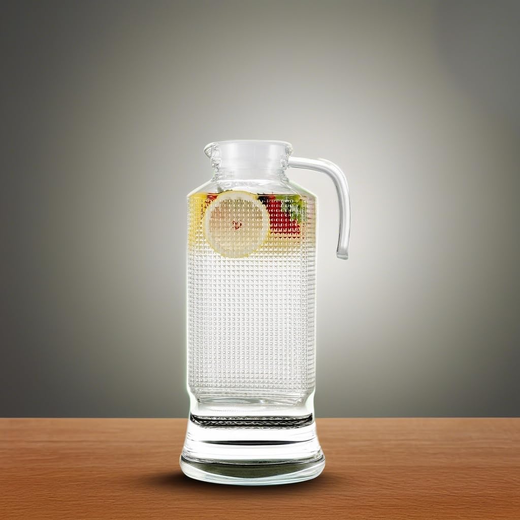 Circleware 66551 Frigo - Jarra de vidrio texturizado