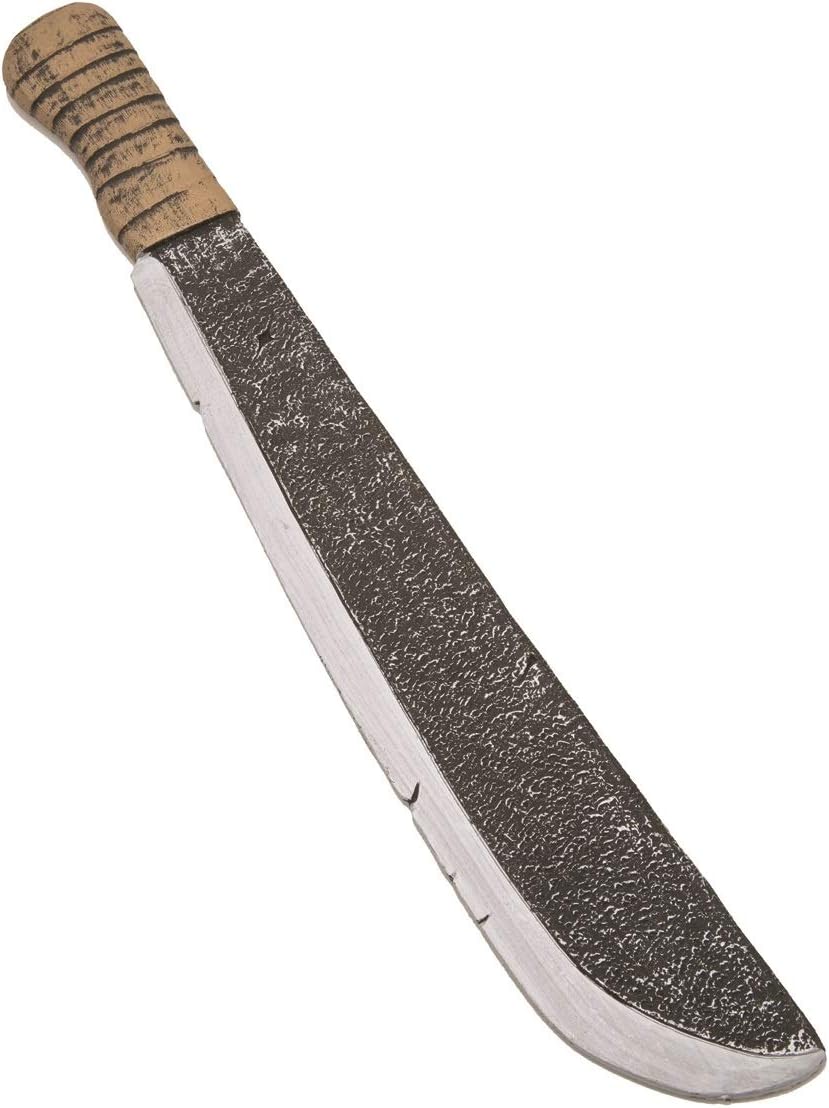 Unbranded Jacobson Hat Company Plastic Machete Knife Prop Weapon 22 inches Long Halloween