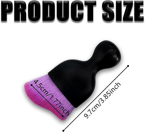 Miniatura 2 de Cepillo para Detalles del Interior del Coche, Cepillo de Polvo Ultra Suave sin Rayar, Herramienta de Limpieza del Interior del Coche para Limpiar