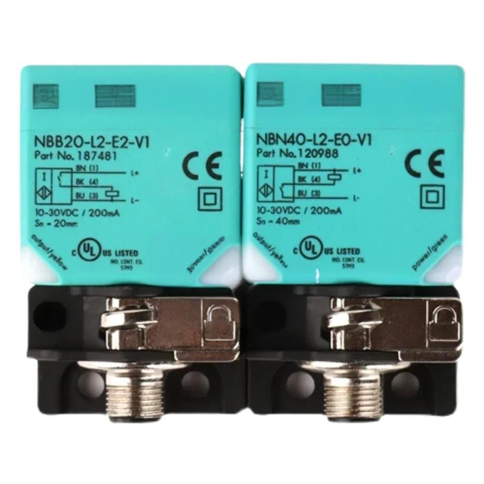 Interrupteur de proximite NBN40-L2-A2-V1 avec capteur inductif Pepperl Fuchs de qualite