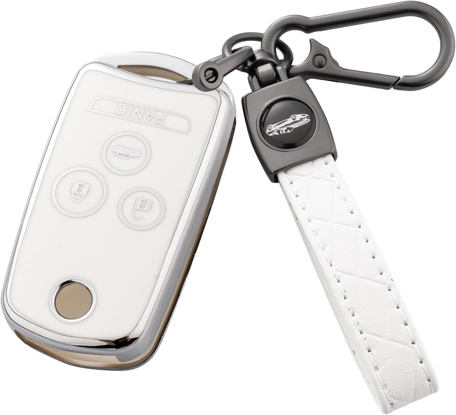 Key Fob Cover with Keychain for Acura MDX RDX 2007-2013