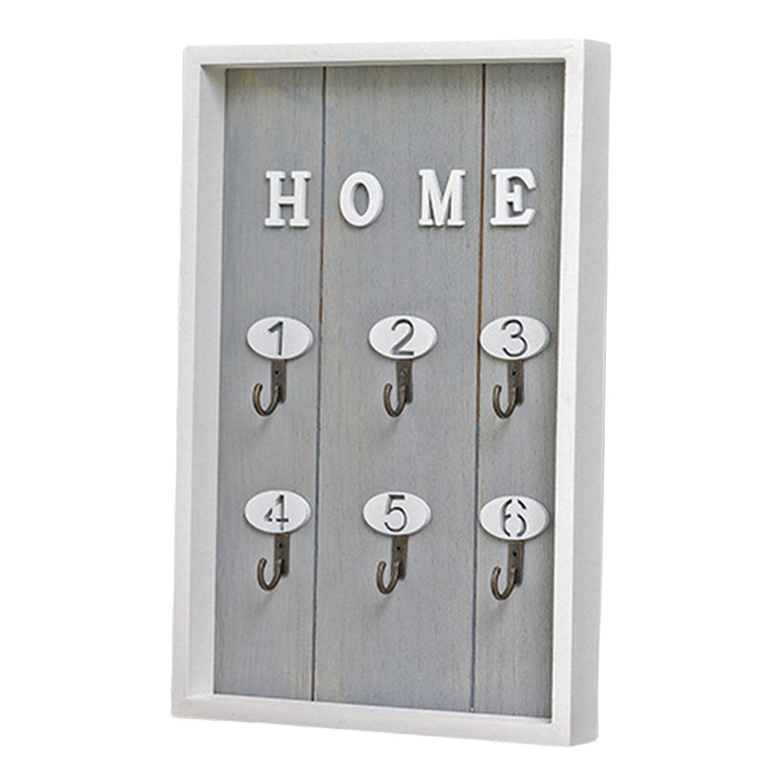 Wdwdw Gray Coat Rack With Hooks 5 Pack Decorative,Cast Hardware,Rustic Key Hanger Decor,Wall Hanger For Keys,Bags,Towel,Scarf