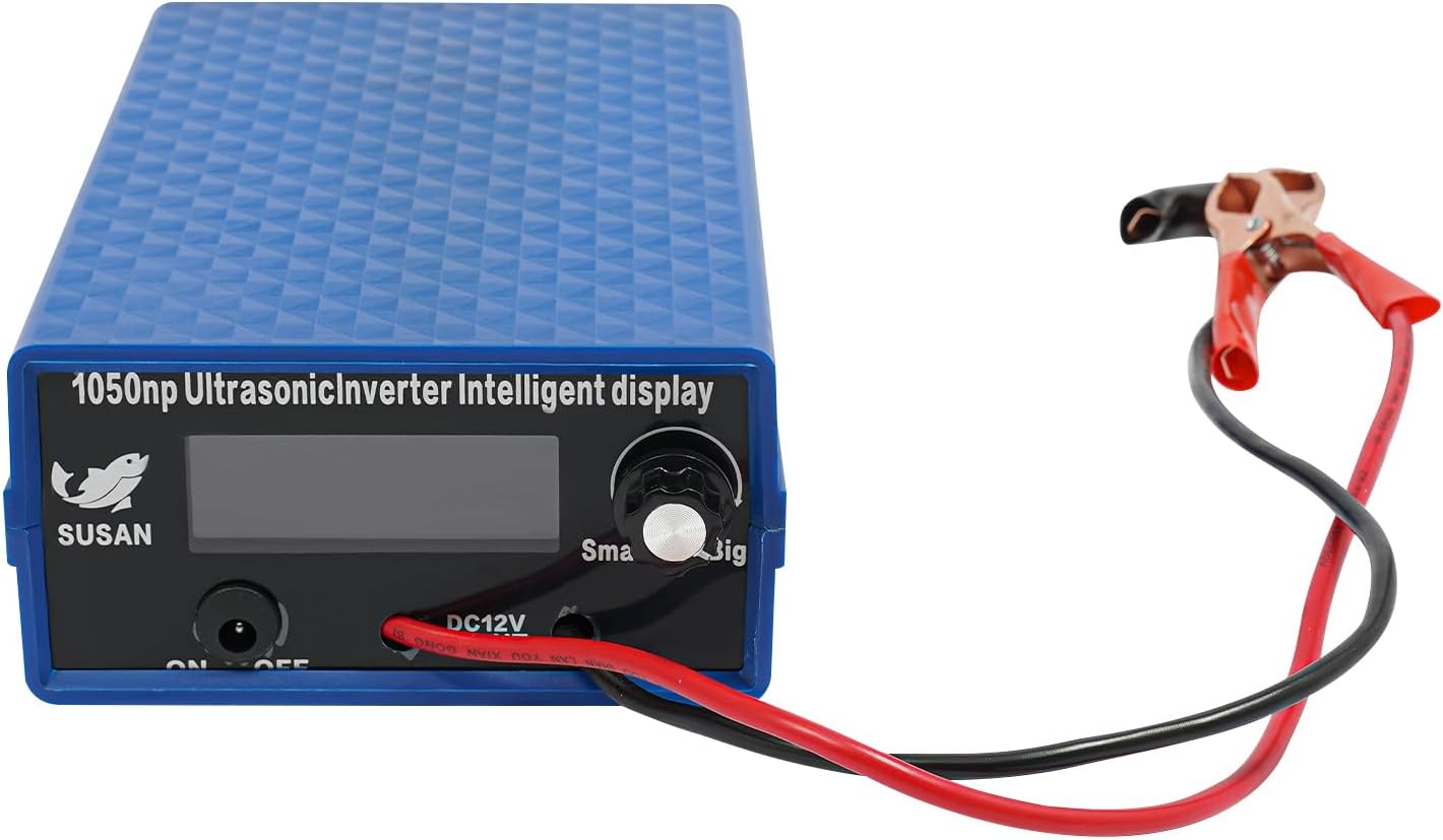 Susan-1050NP Ultrasonic Inverter Electro Fisher Fishing Machine for Efficient Fishing, Blue Frequency Conversion Vibration Machine Inverter for Outdoor Fishing, US Stock