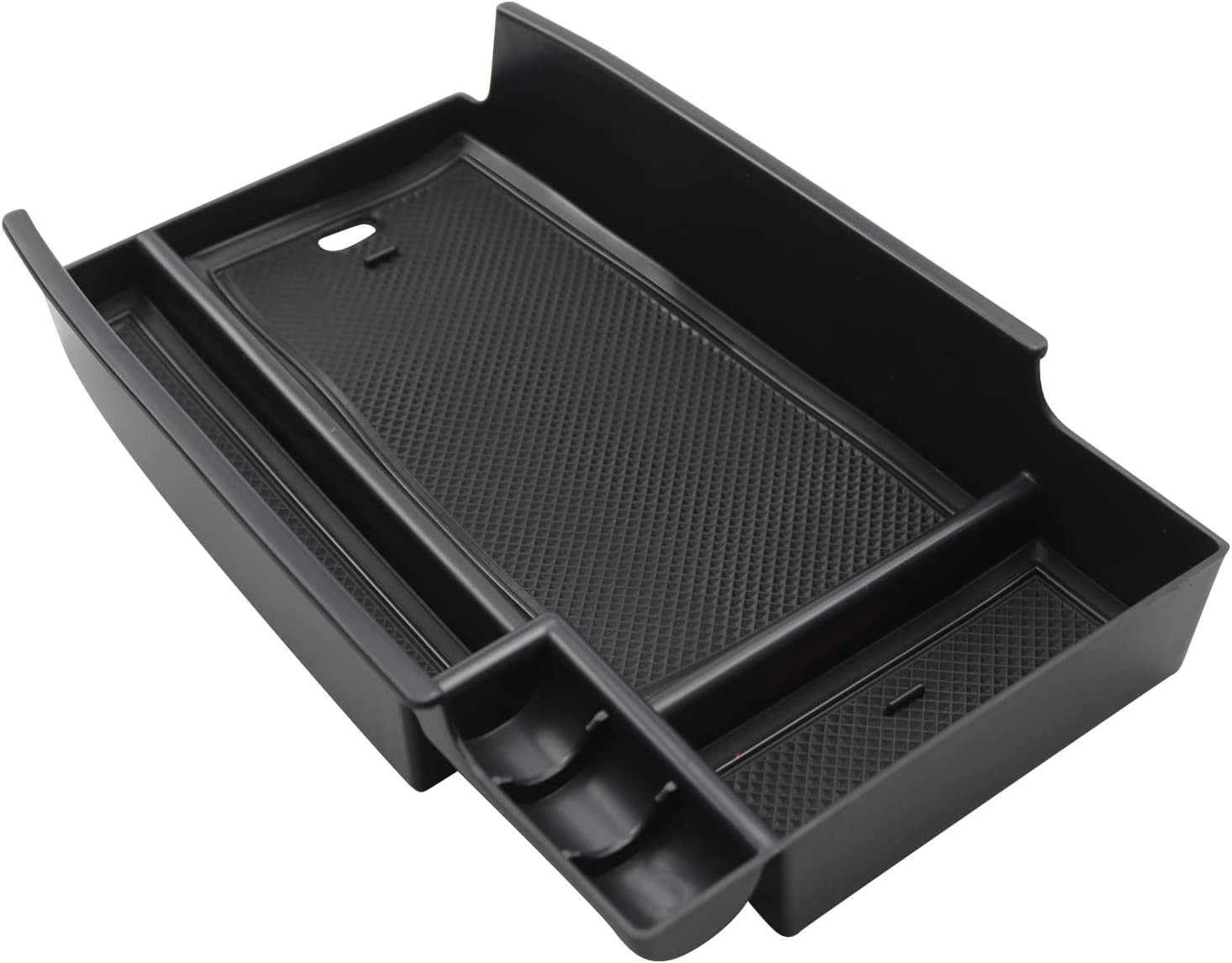 LFOTPP Car Center Console Organizer for 2021-2025 Bronco Sport CX430 Tray Glove Box Sunglasses Holder Car Accessories Secondary Storage Box (Black)