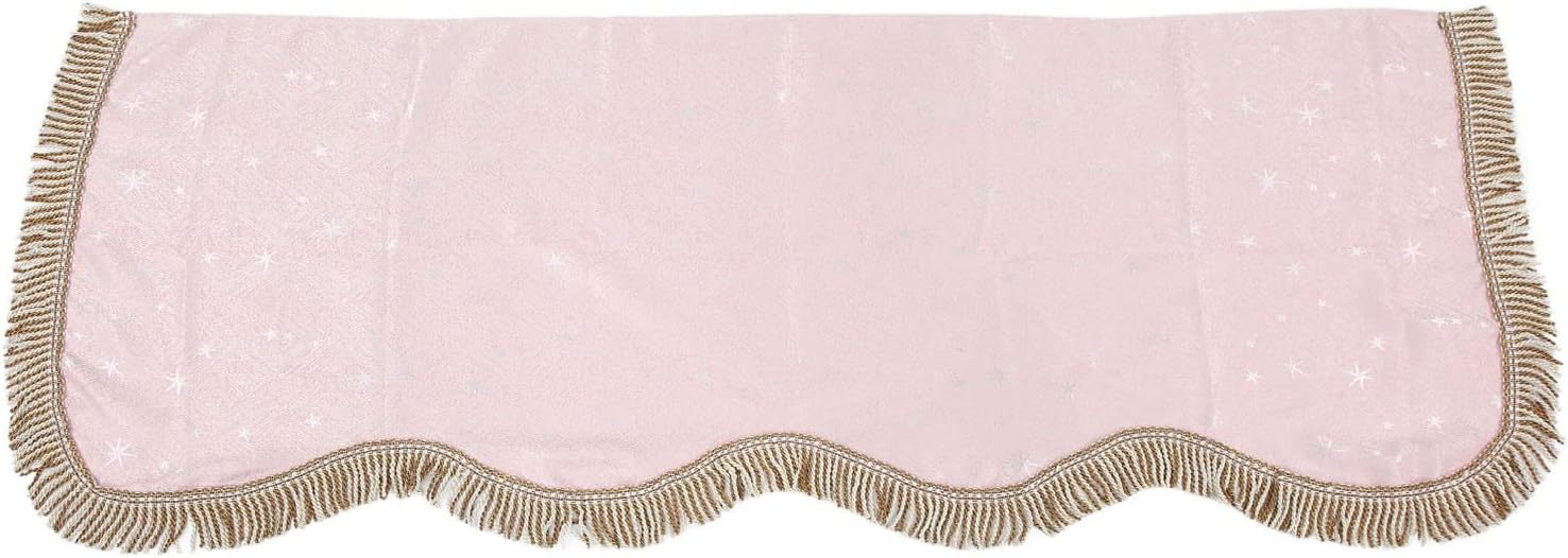 88 Key Piano Dust Proof Cloth Golden Velvet Keyboard Protective Cover With Tassel Decoration Ideal For Protecting Your Piano From Sun Rays Scratches And Dust (Pink)