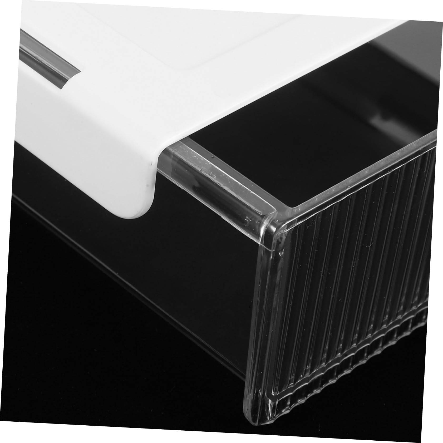 2 Cajas De Almacenamiento Debajo De La Mesa Cajón Debajo Del Escritorio Cajón Colgante Organizador Bajo Encimera Para Transparente