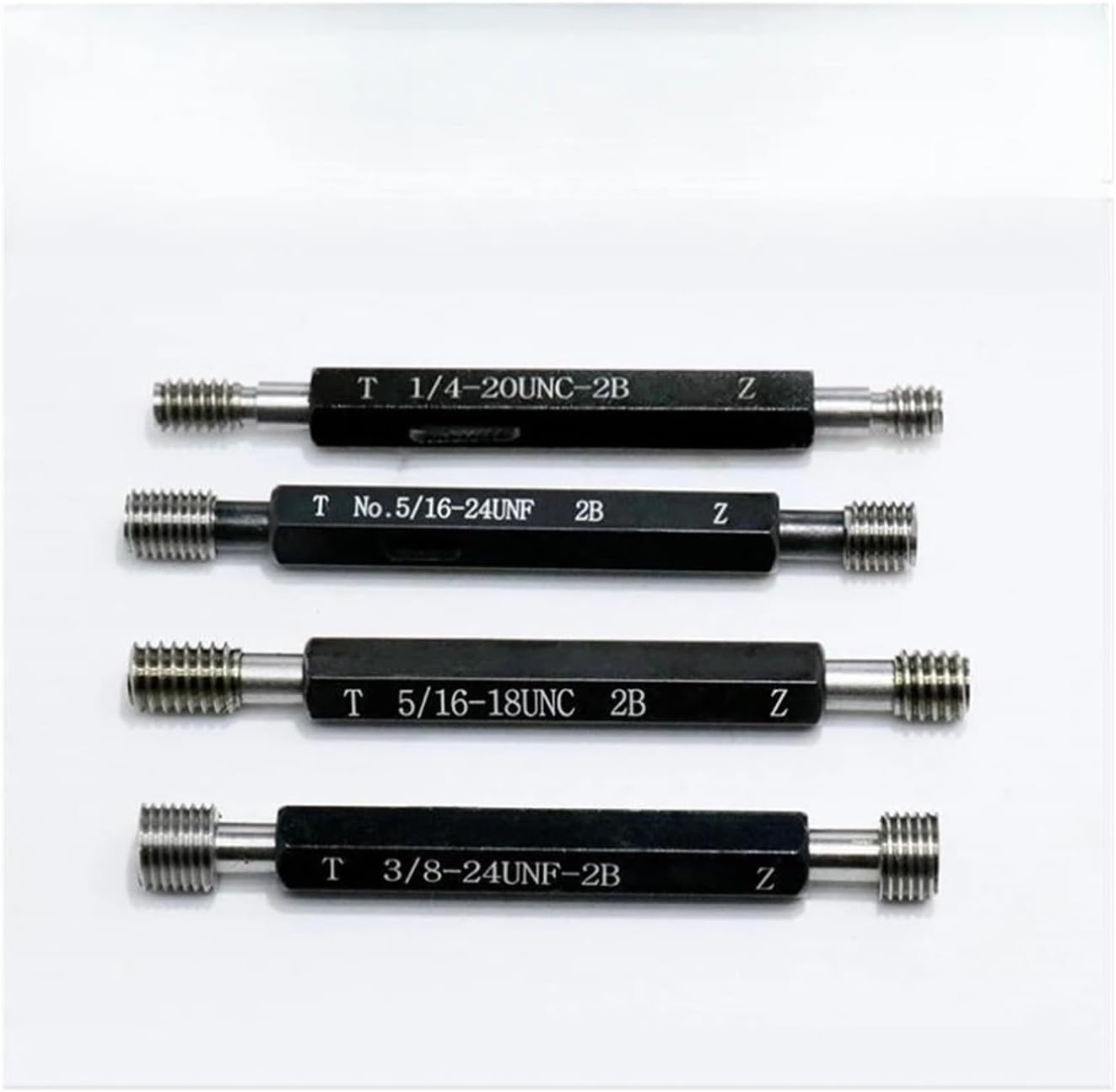 Steel pin Gauge 1PCS Steel Thread Plug Gauge Gage Fine 2B U1-3I16-8 U1-1I4 Measure Tool(1-1I4-14UNF-2B)