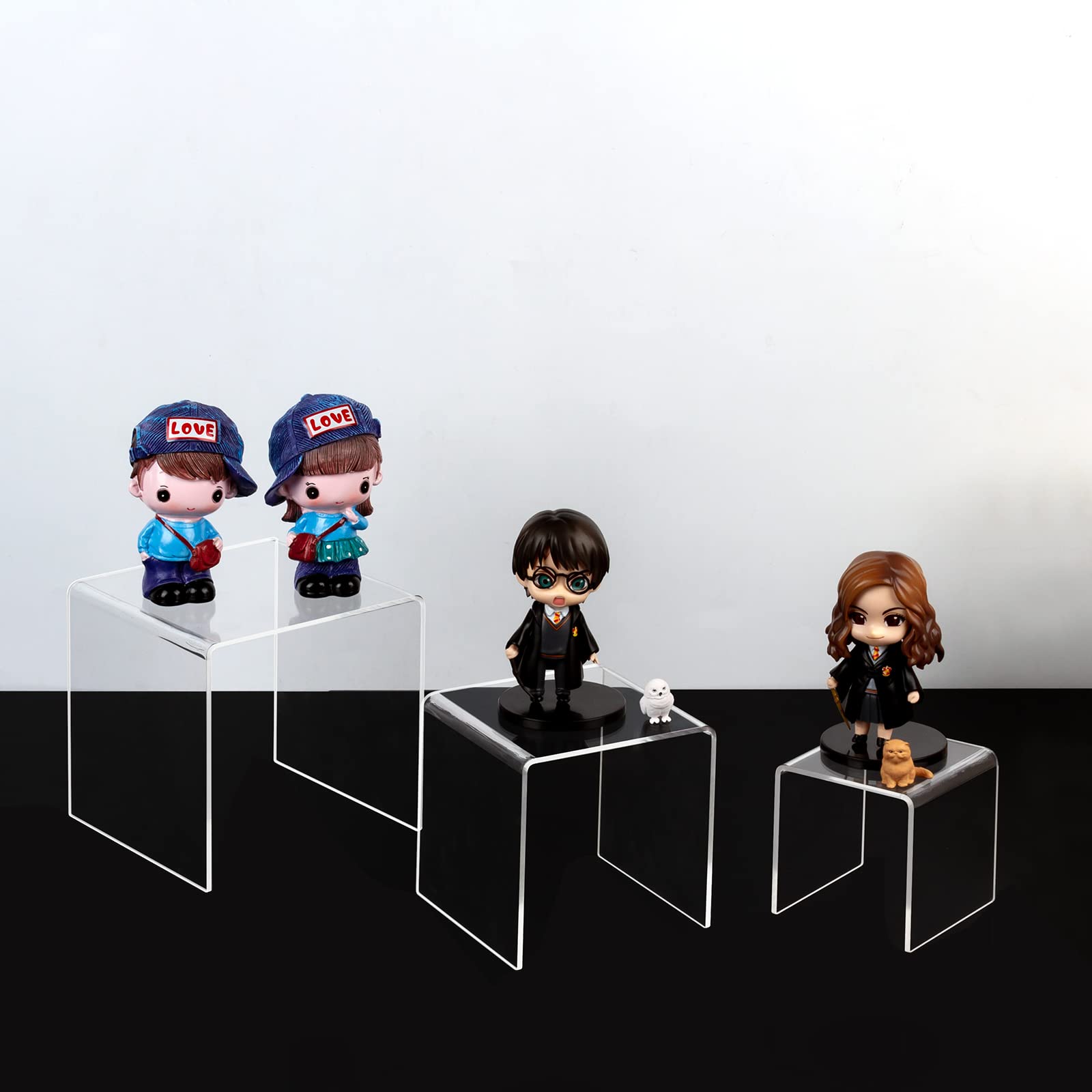 3 Tailles Présentoir Acrylique Transparent,Présentoir À Cupcakes