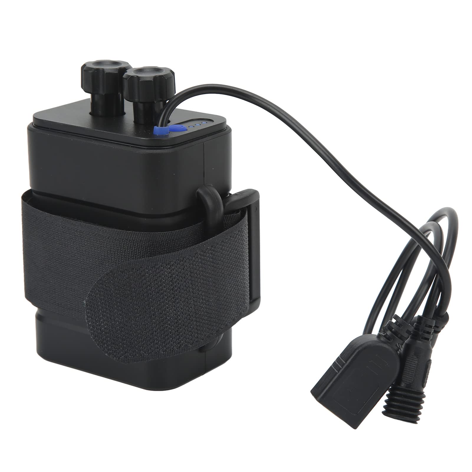 Fireproof Battery Storage Box Fireproof Waterproof Explosionproof Carrying Case Bag Hard Holder ABS Waterproof 12V for 6pcs Lithium Batteries USB DC Two Ports with Cable for