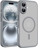 Vista 118 de TOCOL Funda magnética 3 en 1 para iPhone 14 Pro, mejorada [protección completa de cámara] con 2 protectores de pantalla, funda de grado militar