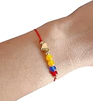 Vista 1 de Pulsera Colombiana, Pulsera Colombiana, Bandera Colombiana, Pulsera de Colombia, Pulsera Colombiana, Pulsera, Bandera Colombiana, Joyería Colombiana