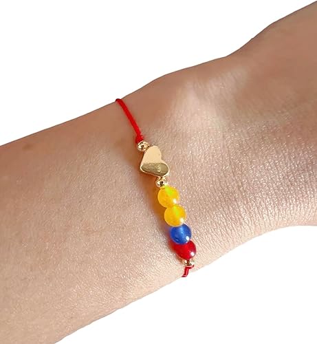 Pulsera Colombiana, Pulsera Colombiana, Bandera Colombiana, Pulsera de Colombia, Pulsera Colombiana, Pulsera, Bandera Colombiana, Joyería Colombiana