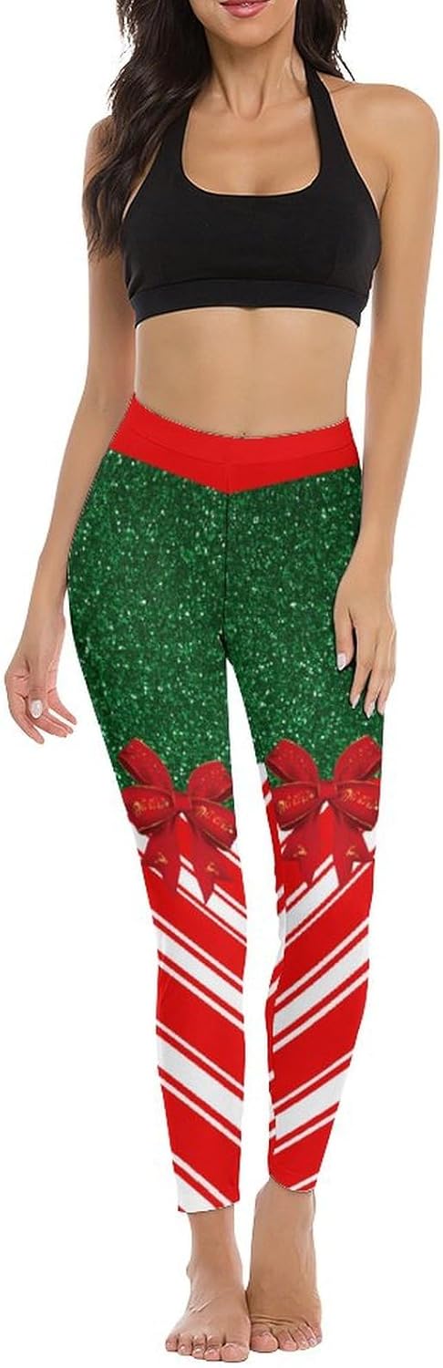 Women's High Waisted Leggings with Pockets Tummy Control Yoga Pants for Athletic Workout - Image 4