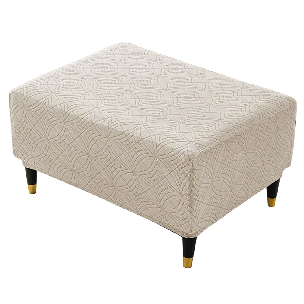 Housse de protection extensible pour repose-pieds de canapé salon moderne
