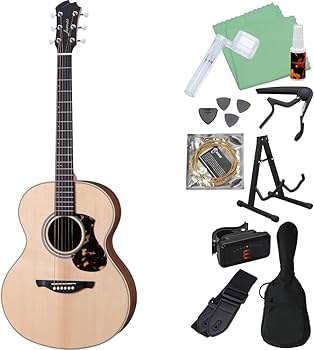 【初心者セット】アコースティックギター James J-300A EBU【美品】 James J-300AII アコースティックギター初心者12点セット トップ