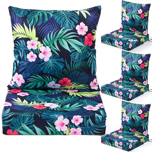 Hoteam 4 Set Outdoor Chair Patio Cushions 20 x...