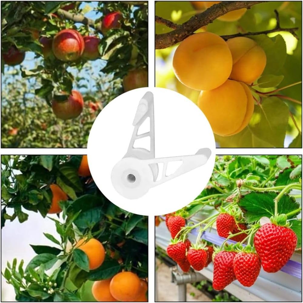 Lot De 30 Clips De Plantes Réglables à 360 Degrés (White