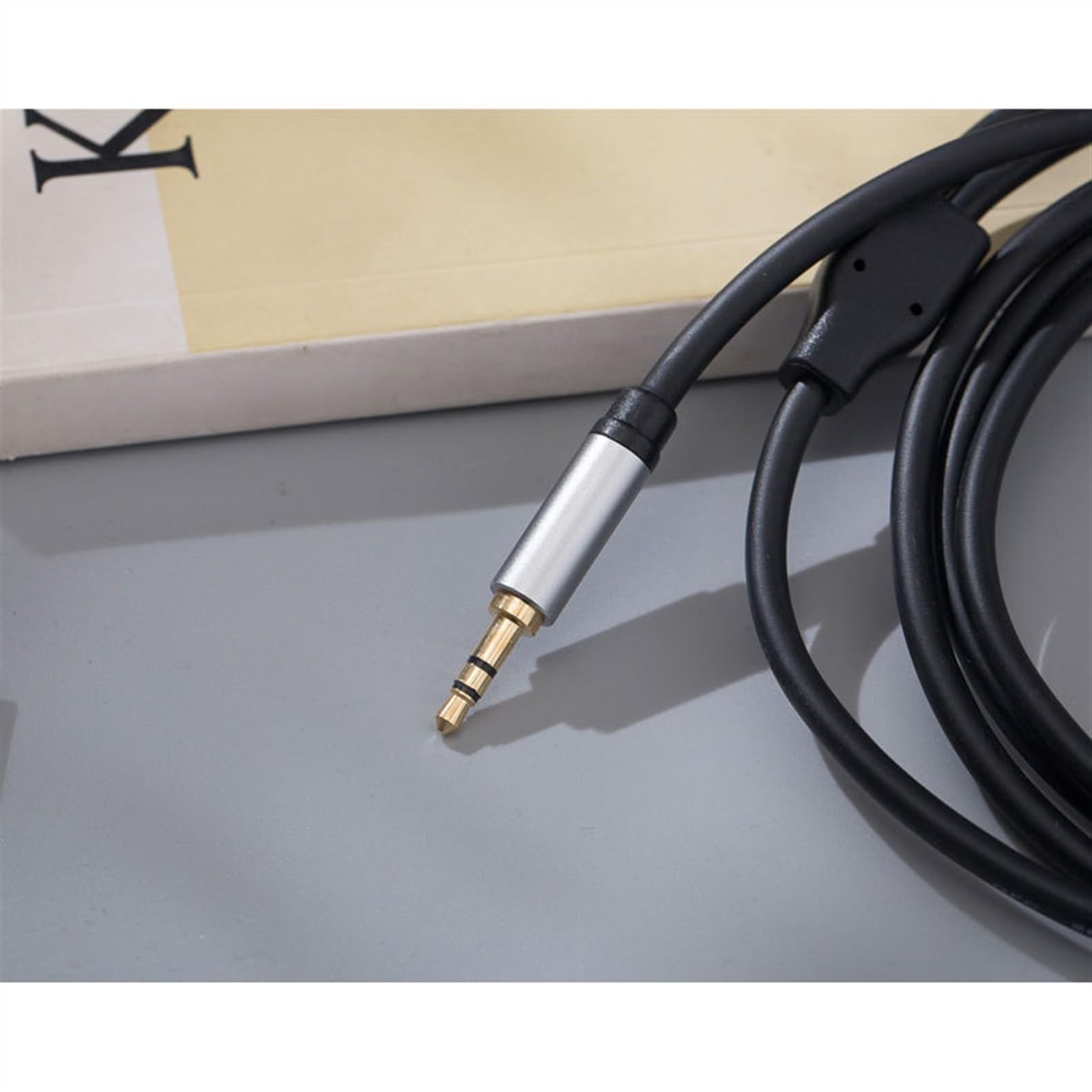 Cable de interconexión de audio Cable de guitarra 3,5 mm a doble adaptador 6,35, cable audio, longitudes múltiples(20 Meters)