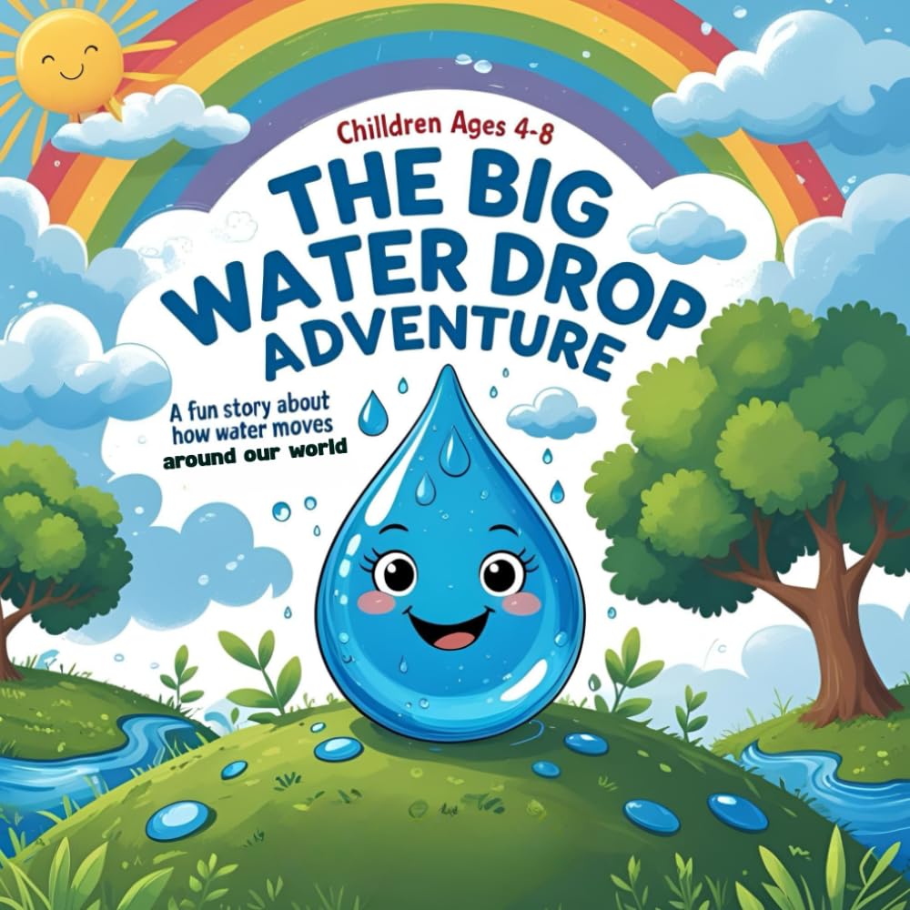The Big Water Drop Adventure: A Fun Story About How Water Moves Around Our World