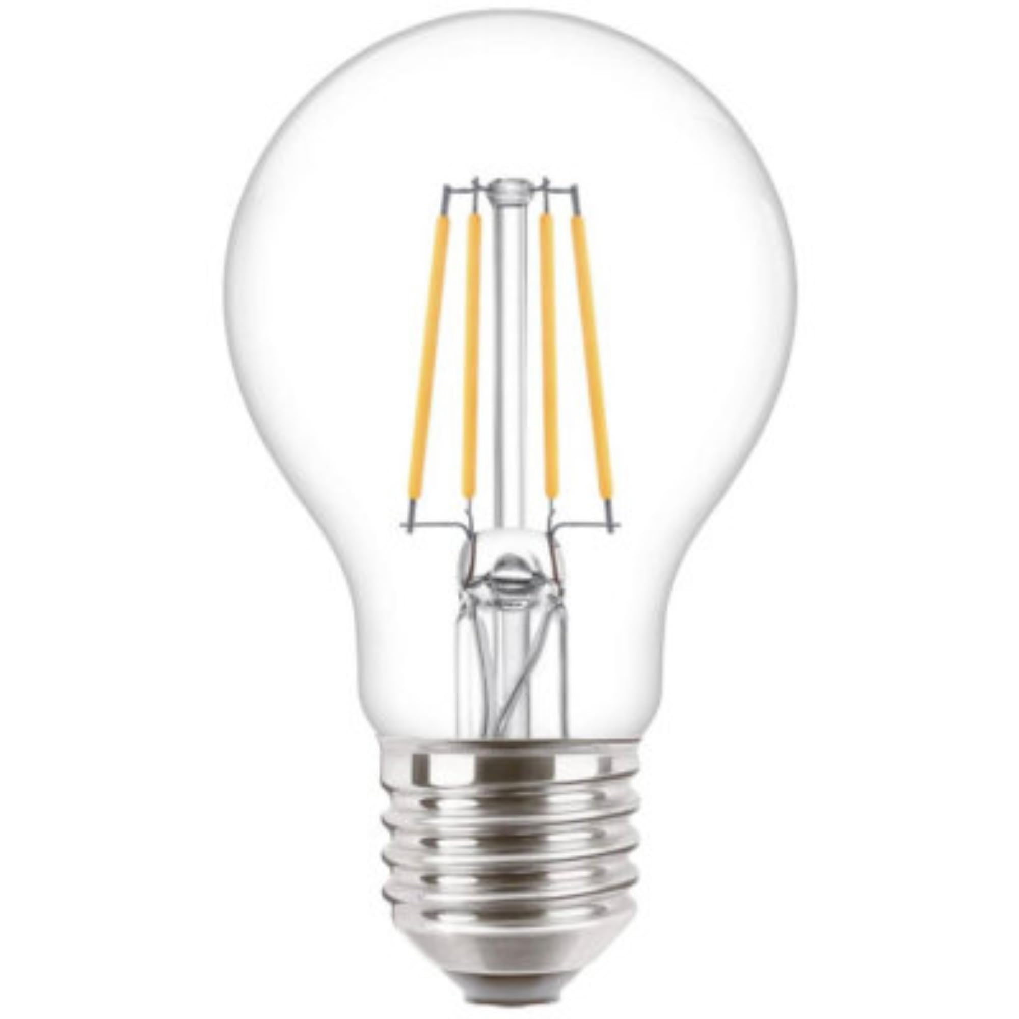 Philips CorePro LED Filament Light Bulb E27 Edison Screw 4.3W 40W Equivalent 2700K Warm White Clear Glass Energy Saving Decorative Vintage Style GLS Lamp for Home & Hospitality Use