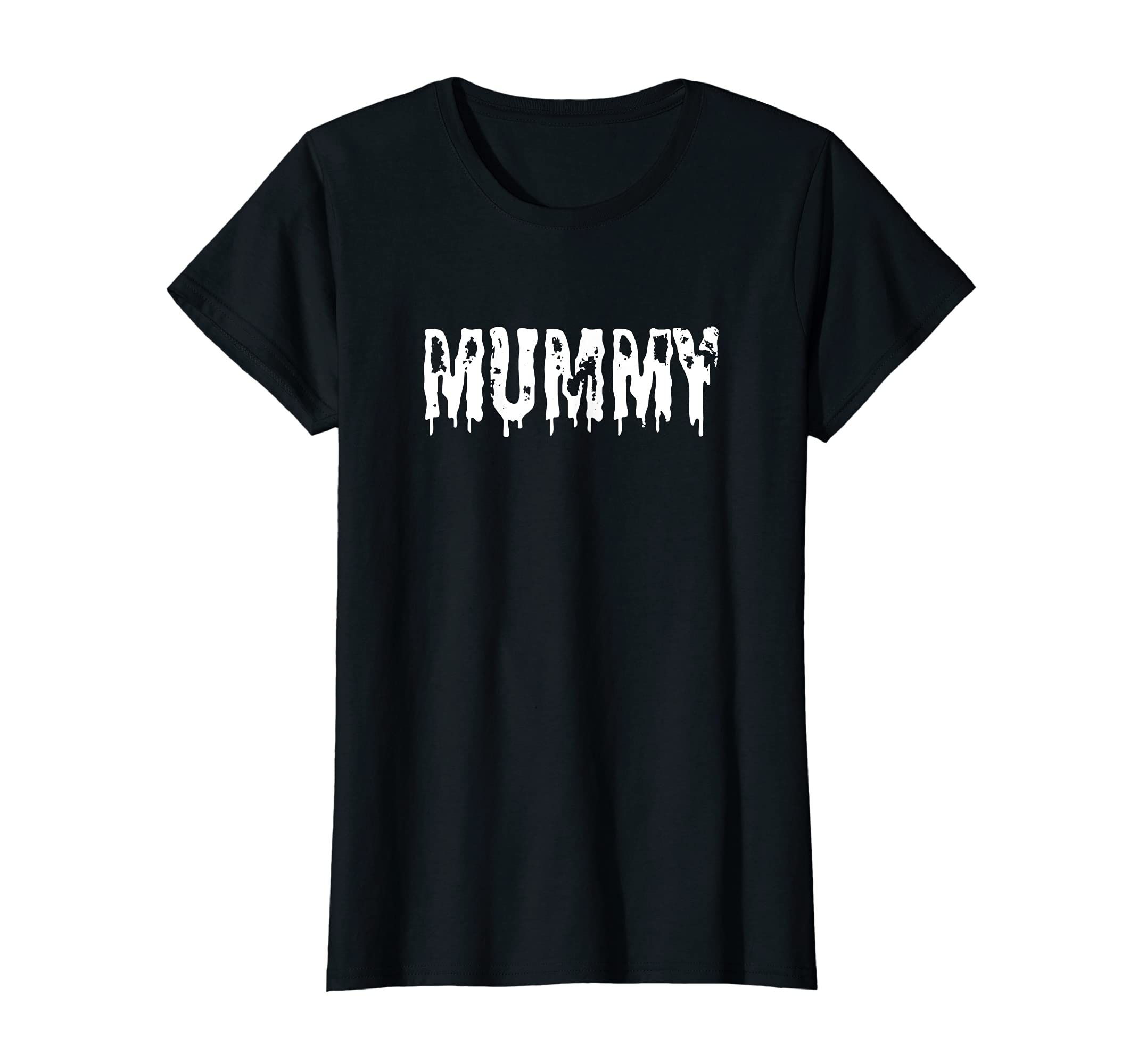 Lula B's HalloweenCouples Halloween MUMMY Mommy Women Funny Costume Mom T-Shirt