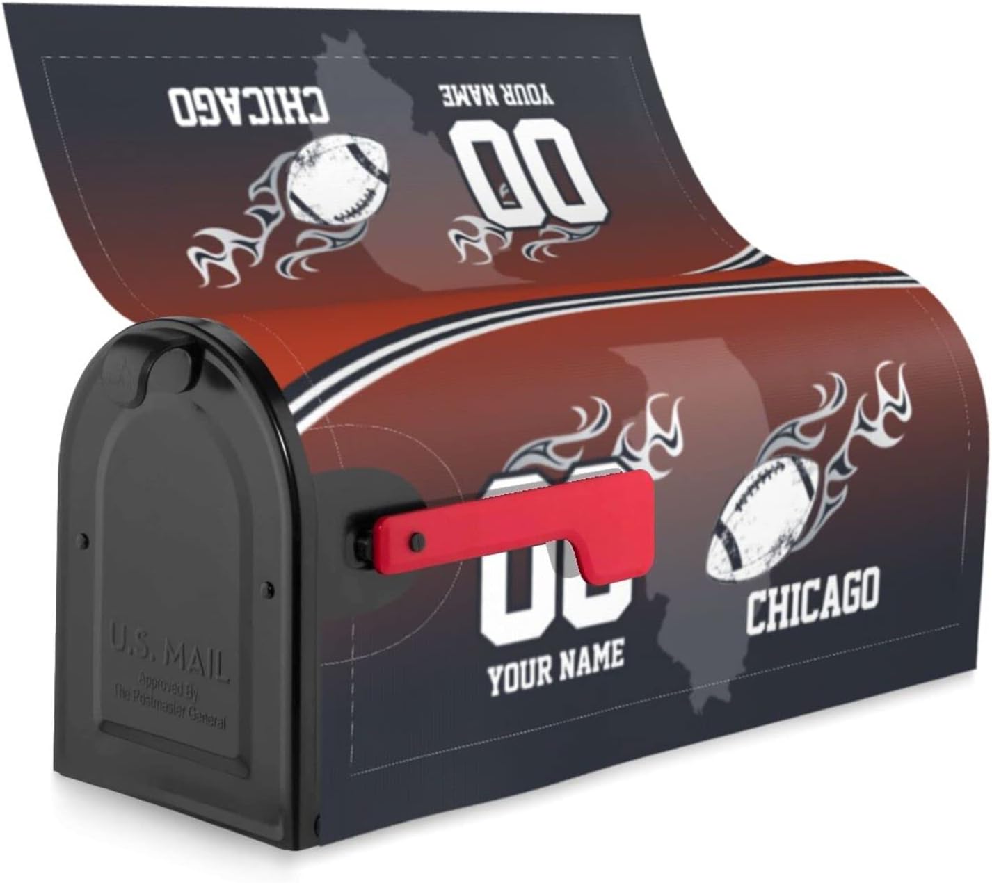 Chicago Mailbox Cover, Custom Mailbox Covers