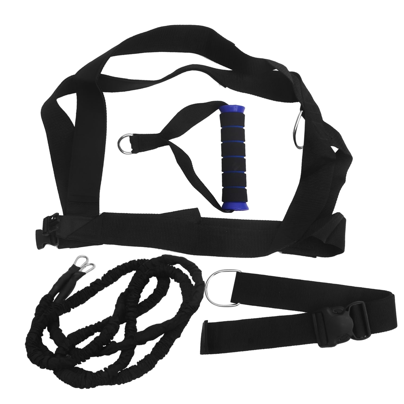 Cuerda de Entrenamiento de Resistencia para Dos Personas con Banda Elástica de Látex Natural para Sprint Saltos y Mejora de Fuerza Boxeo y Deportes Color Aleatorio