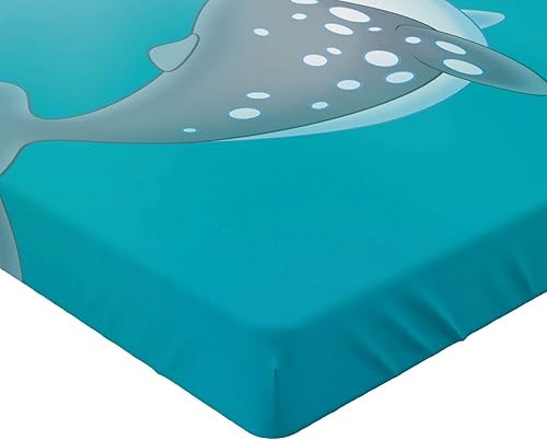 Miniatura 3 de Sábana Ambesonne bajera, ajustable, multicolor, en colores y tres tamaños