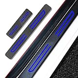 Muchkey 4pcs Vinyl Car Door Sill Guard Protector Film For SUBARU XV CROSSTREK 2013-2018 Door sill li