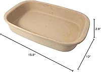 Vista 3 de Pampered Chef Family Heritage Stoneware Rectangular Baker, 1430