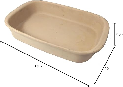 Miniatura 3 de Pampered Chef Family Heritage - Panadería rectangular de cerámica, 1430