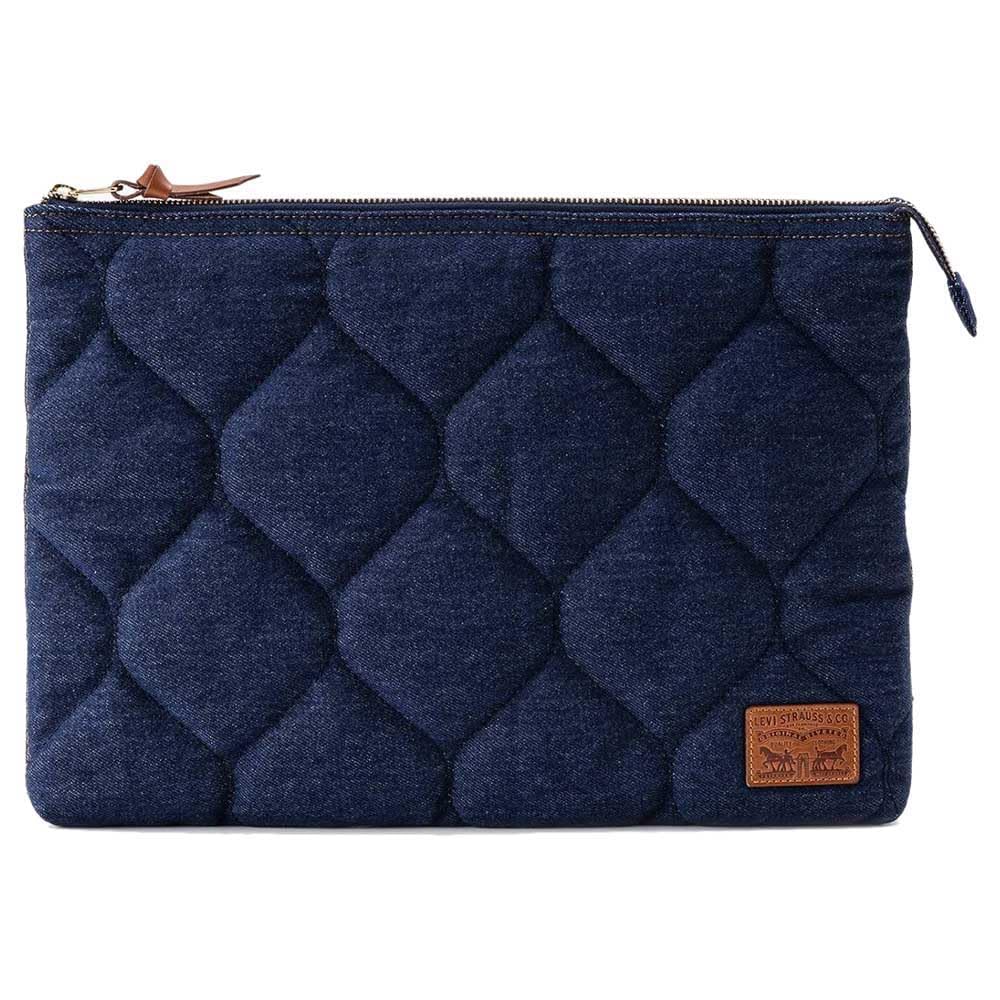 Levi's Denim Laptop Sleeve, Mixed Pouch, DENIM,