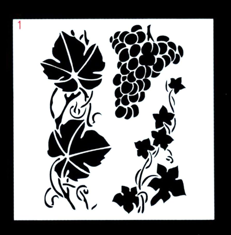 Amazon | moonwood ステンシル テンプレート ステンシルシート