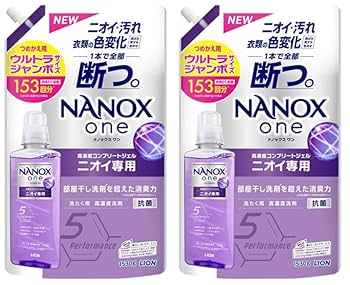 ナノックスワン　洗剤　部屋干し　つめかえ　1160g 10つ NANOX one 部屋干し 超特大 1160g: 日用雑貨 Tomod's