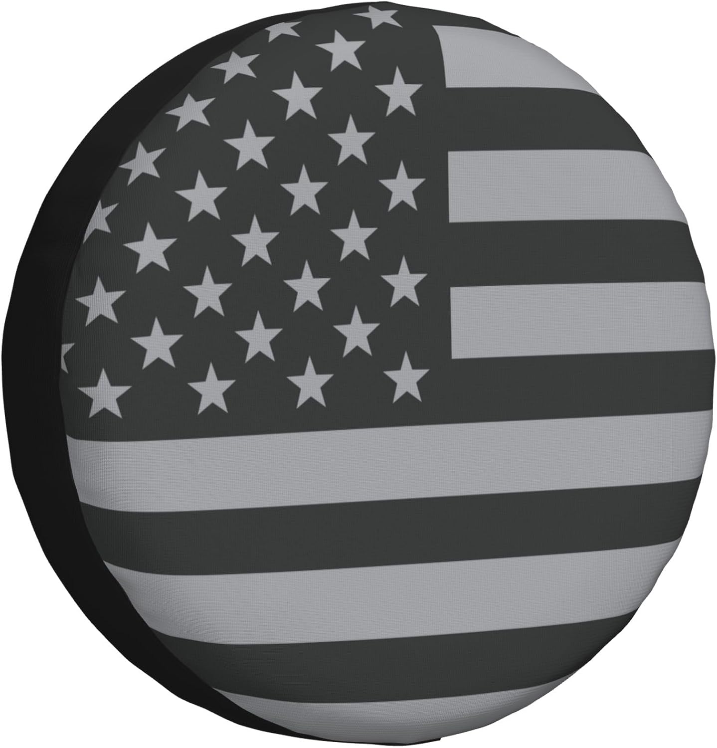 Spare Tire Cover Flag Weatherproof Universal Wheel Protectors for RV Travel Trailer Camper 17in