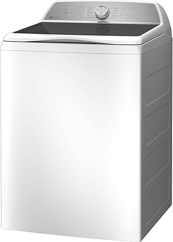 Miniatura 2 de GE Profile PTW605BSRWS Lavadora blanca de 4.9 pies cúbicos con tecnología de lavado más inteligente y FlexDispense