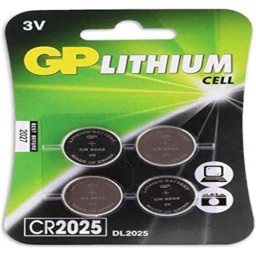 GP Lithium Button Cell Battery CR2032 3 V-Blister Card [GP-CR2032/C4]