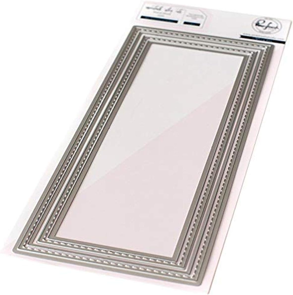 PINKFRESH STUDIO PINKFRESH DIE STCH RECT, Slim Stitched Rectangles