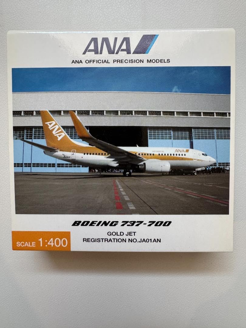 ANA B737-700 「ゴールドジェット」 1:400 1/200 JCwings ANA