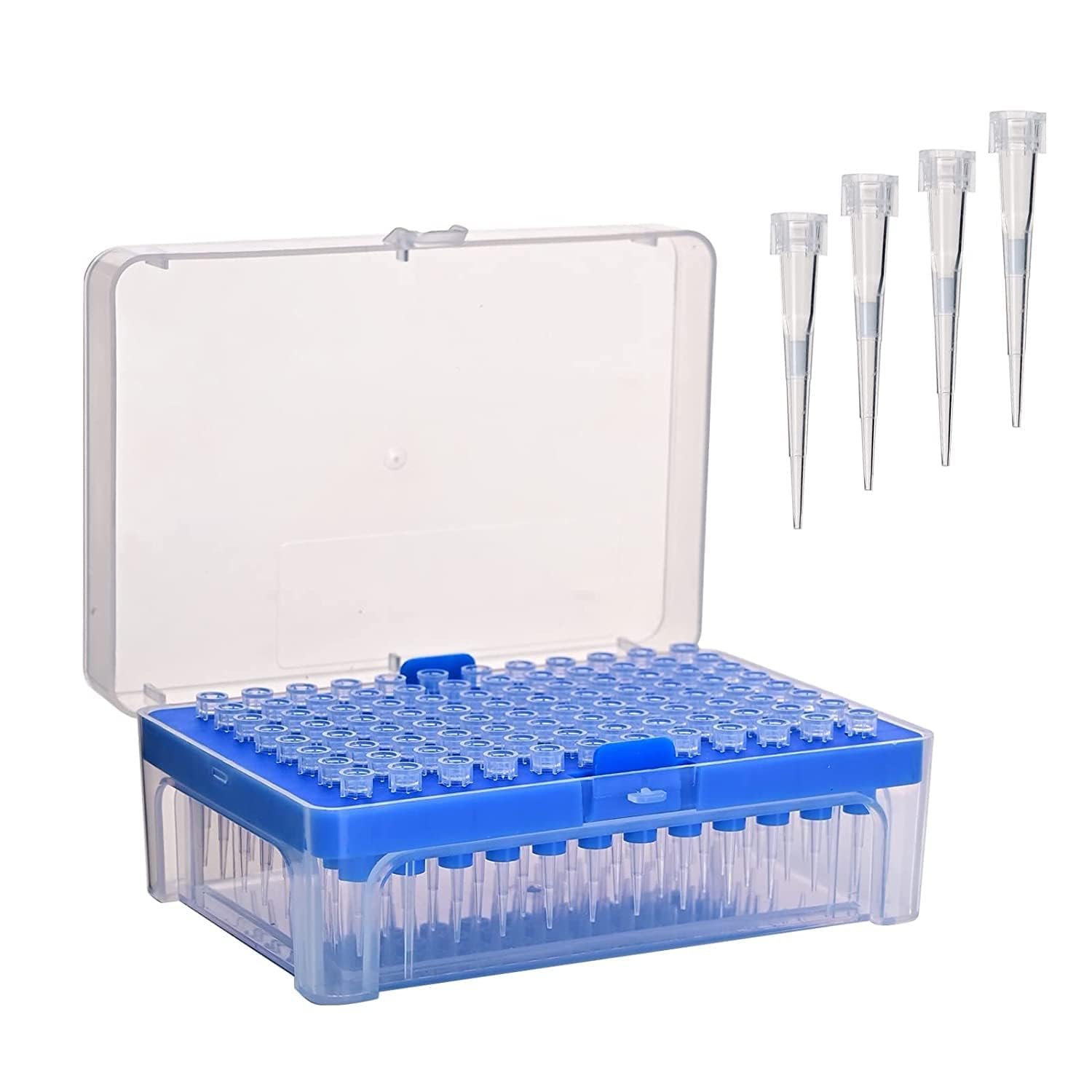 Universal Filtered Pipette Tips | Laboratory Micropipette Tips with Aerosol Barrier Filter | High Precision Disposable Tips | DNase/RNase Free | Sterile Lab Consumables (10ul)-image-40